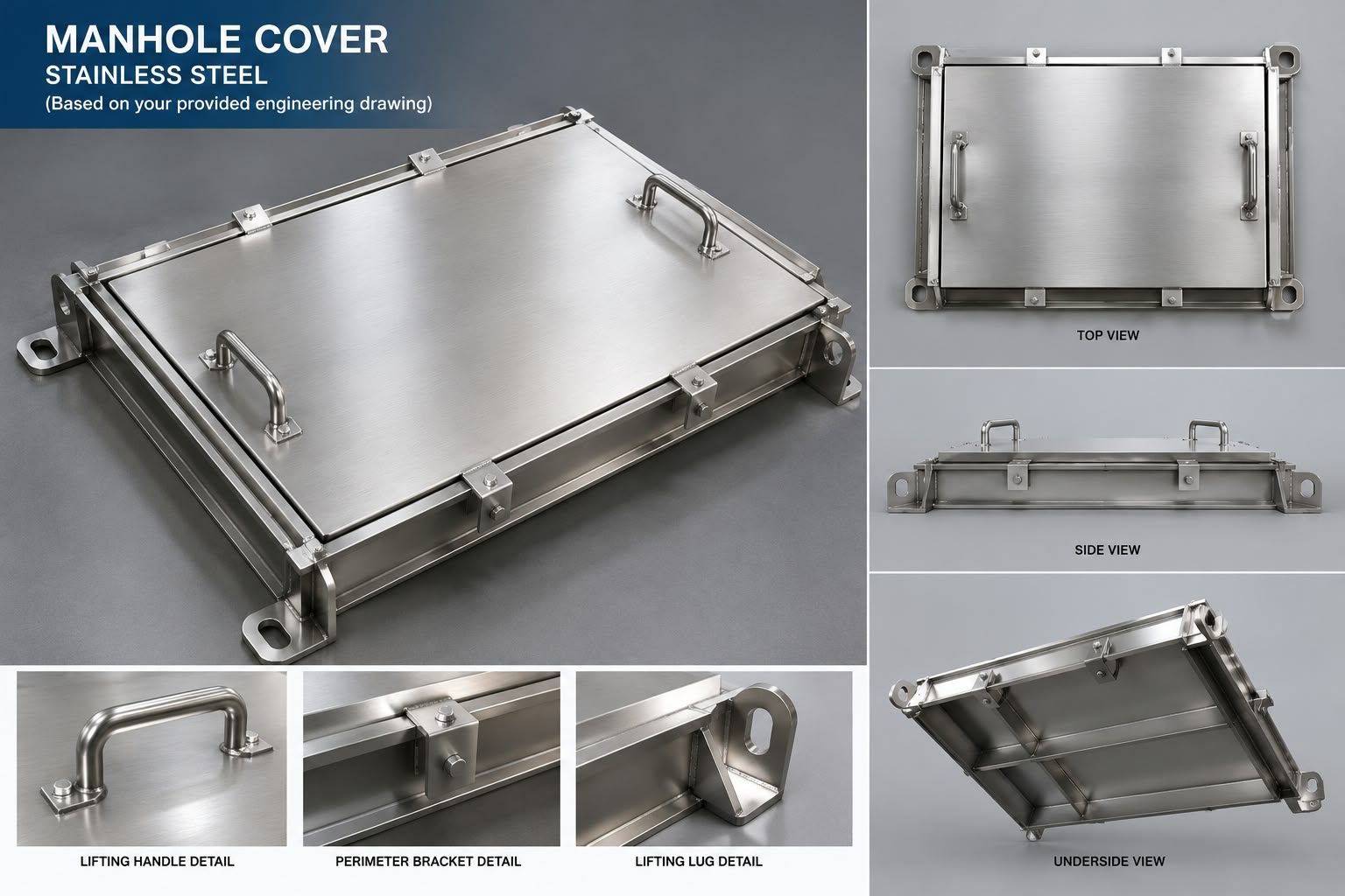 Stainless Steel — A clean finish with quality in every detail.
